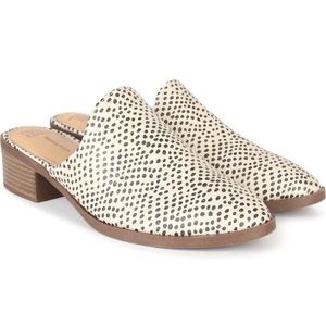 NWT Heeled Mules